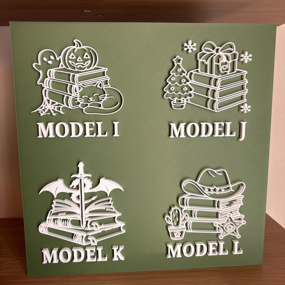 Personalized Library Sign