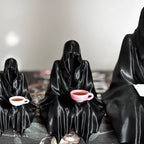 ACOTAR Suriel Holding Book or Teacup / Bookshelf Grim Reaper / Ghost / Death Figurine