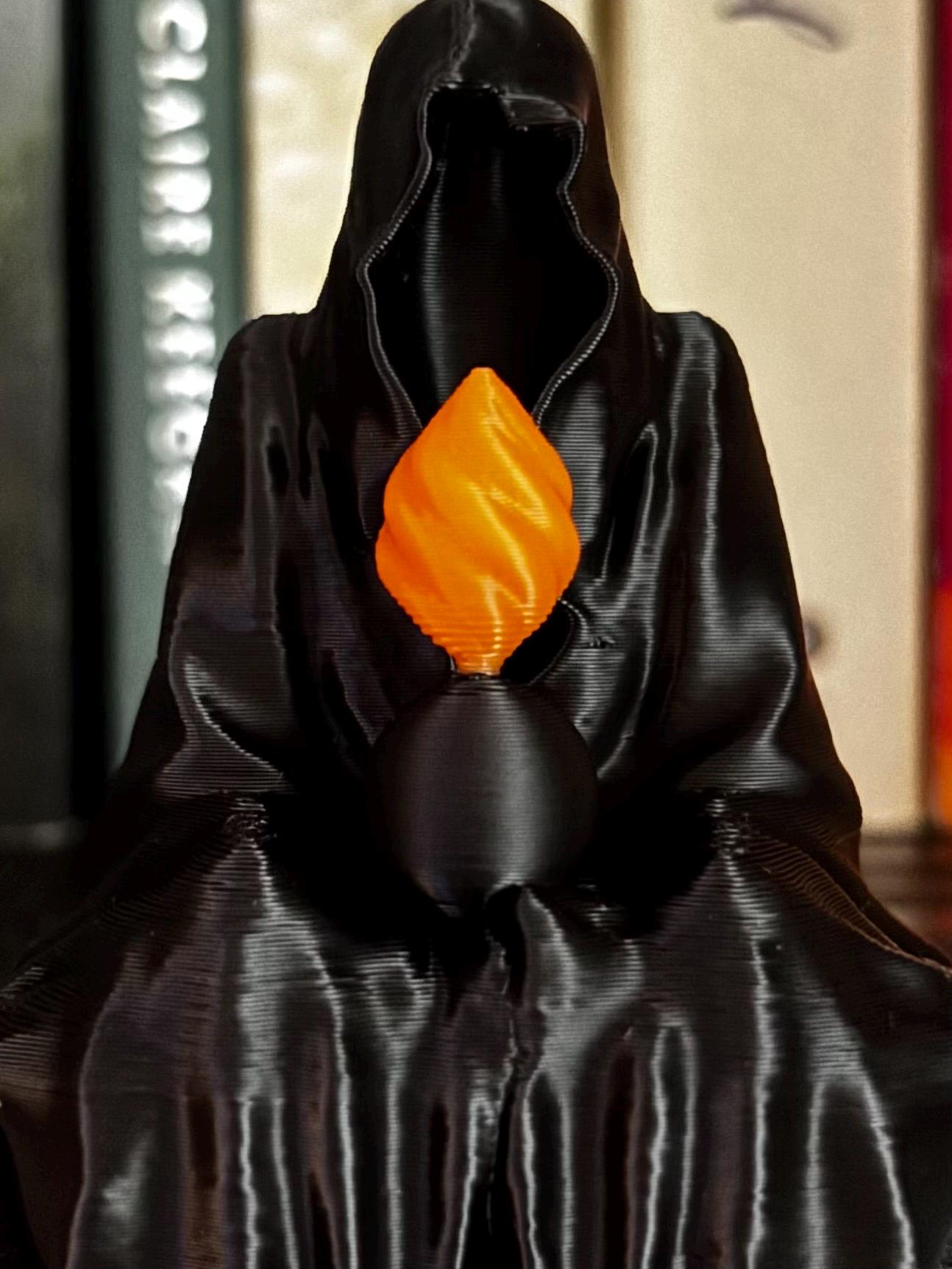 AMMO Pisspot Grim Reaper Figurine / Ghost / Death / Suriel: 3D Printed Bookshelf Decor, Bookish Gift