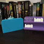 Arched Books Read 0-999 Counter: Bookworm Decor with Dice - Track Reading Progress with this Decorative Piece for Book Lovers