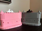 Books Read Castle Counter 0-999 Books: Bookworm Decor w/ Dice - Track Reading Progress with this Decorative Piece for Book Lovers