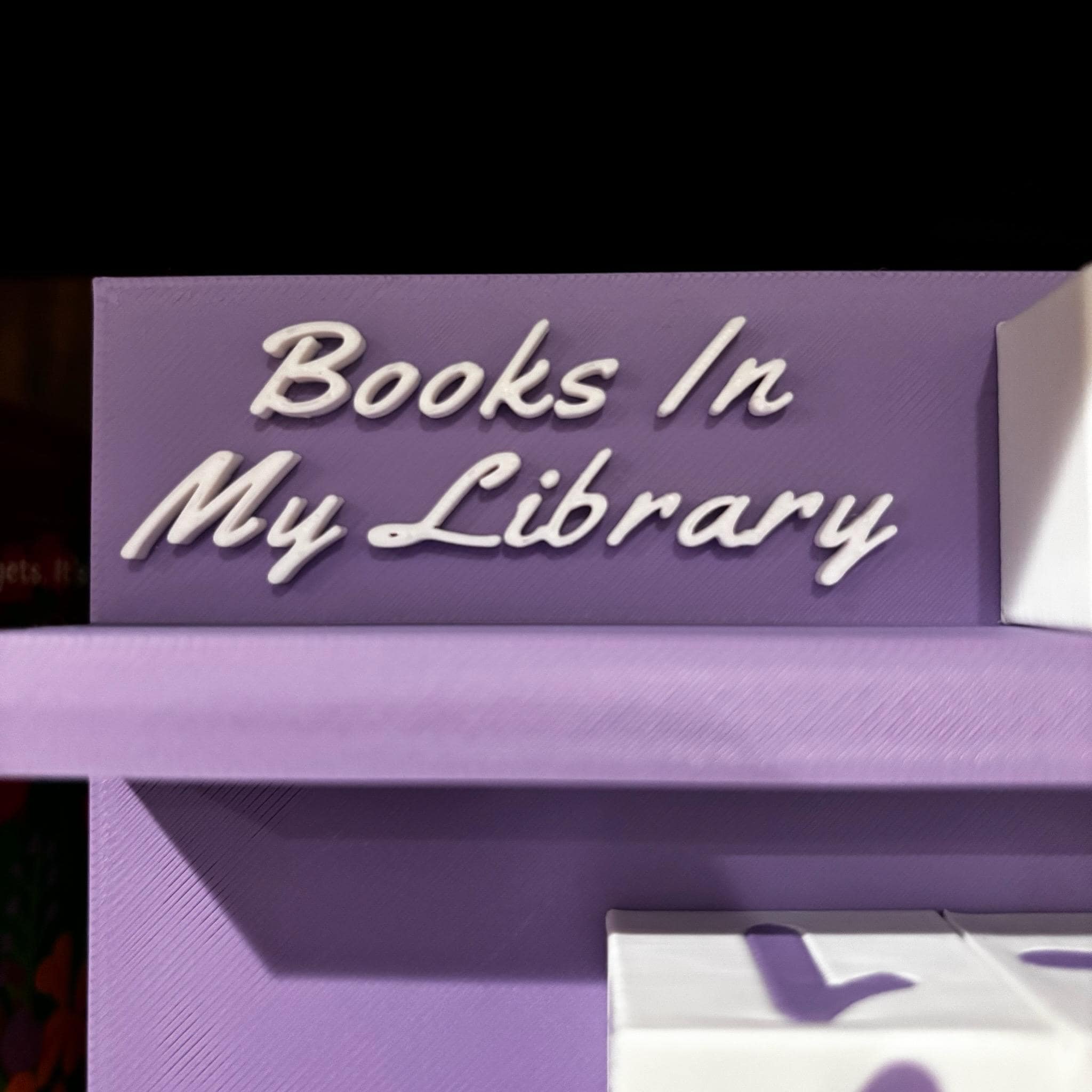 Books in My Library Counter 1000+: Bookworm Decor with Dice - Track Reading Progress with this Decorative Piece for Book Lovers