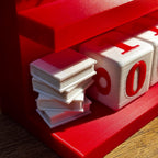 Books in My Library Counter 1000+: Bookworm Decor with Dice - Track Reading Progress with this Decorative Piece for Book Lovers