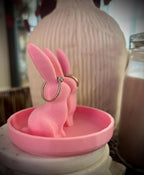 Bunny Ring Holder | Jewelry Dish & Organizer | Cute Ring Tree | Engagement Gift | Bohemian | Minimalistic Design | Easter Gift __etsy:6718124224