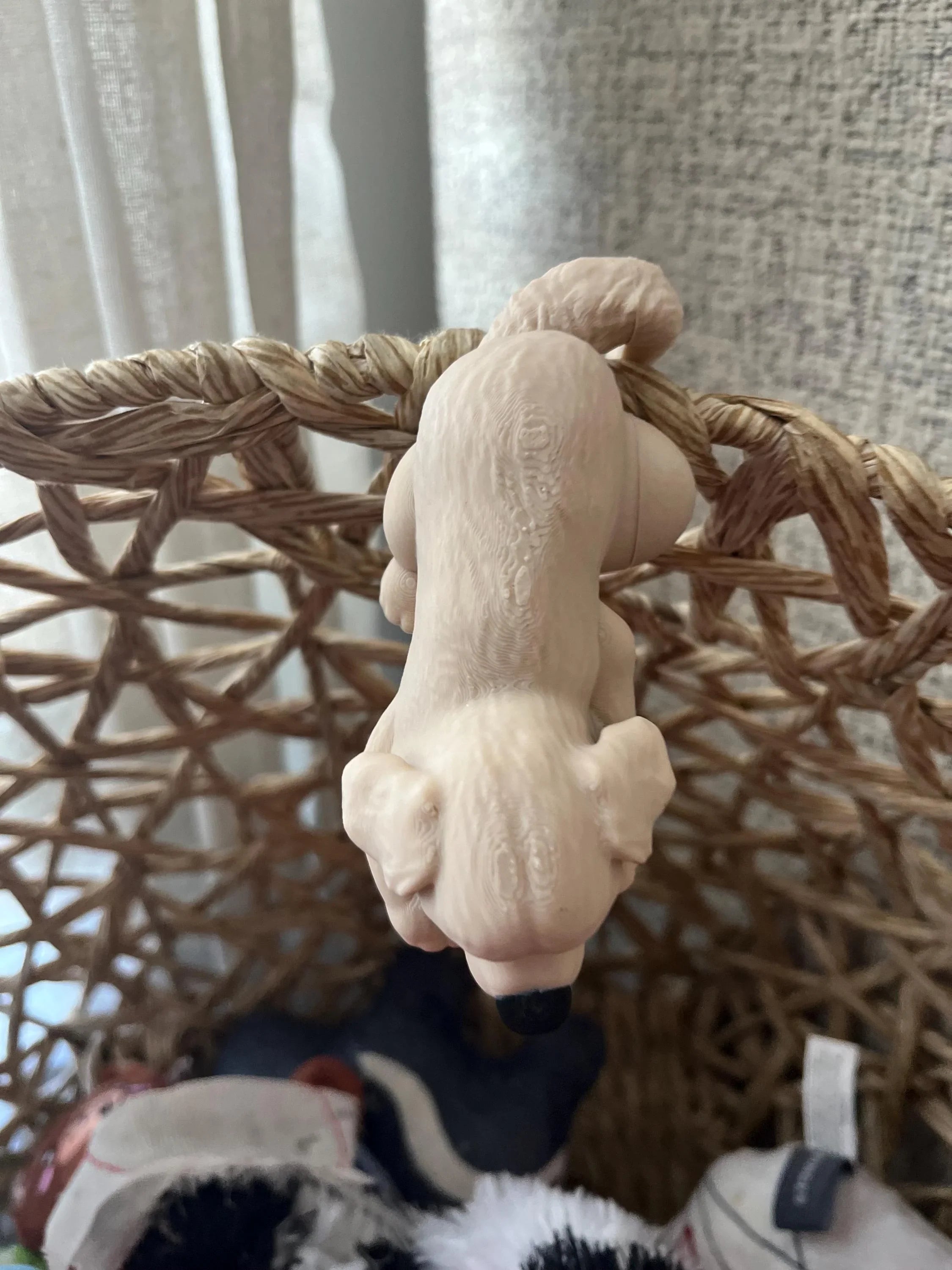Custom Flexi Labrador or Golden Retriever Dog Figurine: Personalized Color Combinations Available