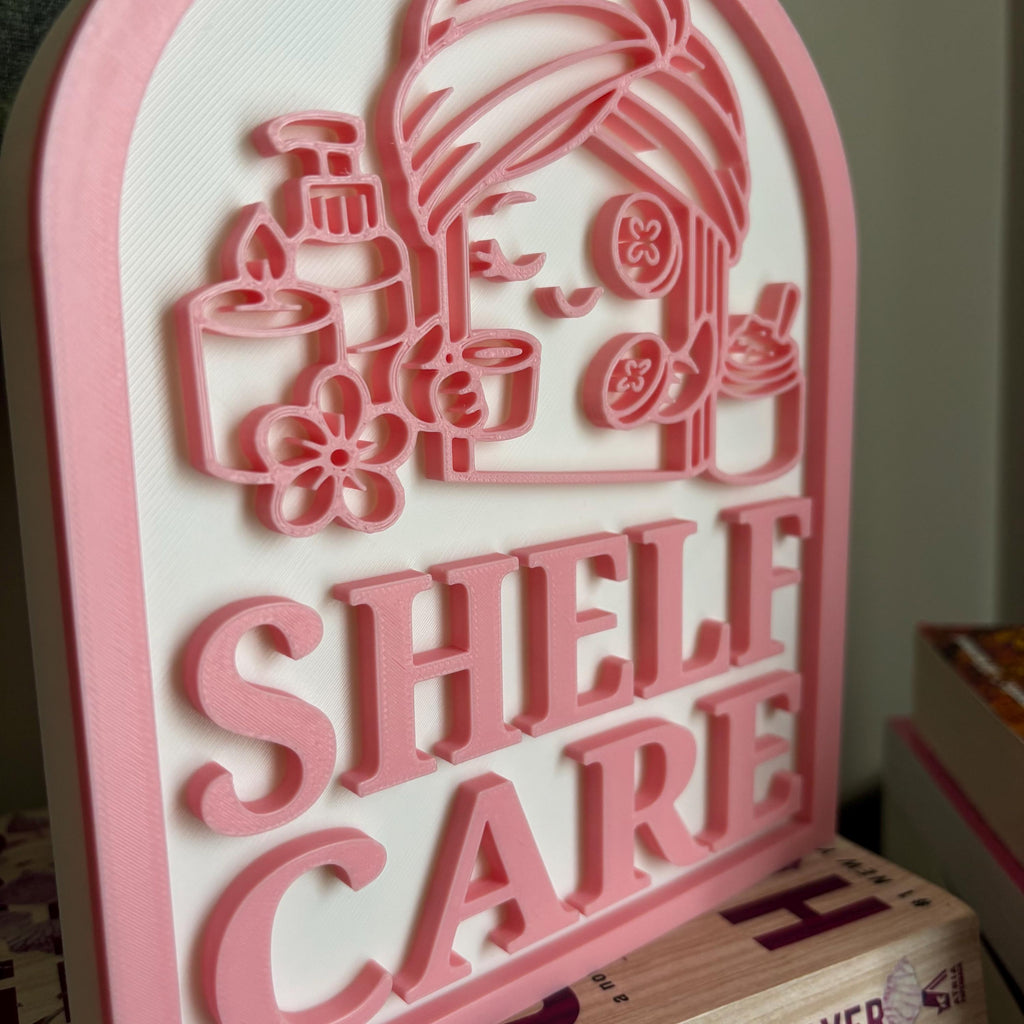 Customized Shelf Care Library Sign, Custom Bookshelf Sign for Book Nook, Bookish Decor, Book Lover Gift, Readers Gift
