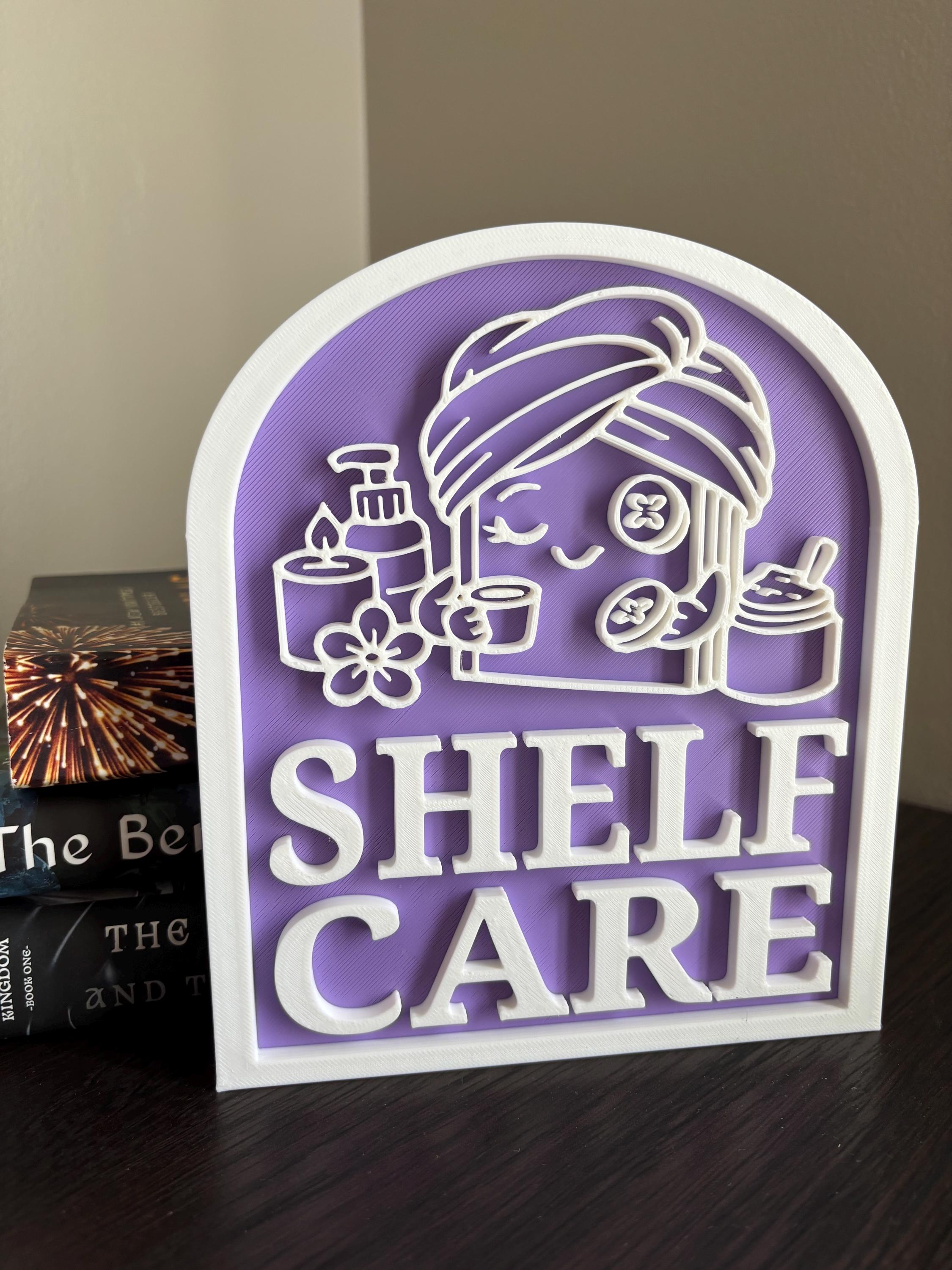 Customized Shelf Care Library Sign, Custom Bookshelf Sign for Book Nook, Bookish Decor, Book Lover Gift, Readers Gift