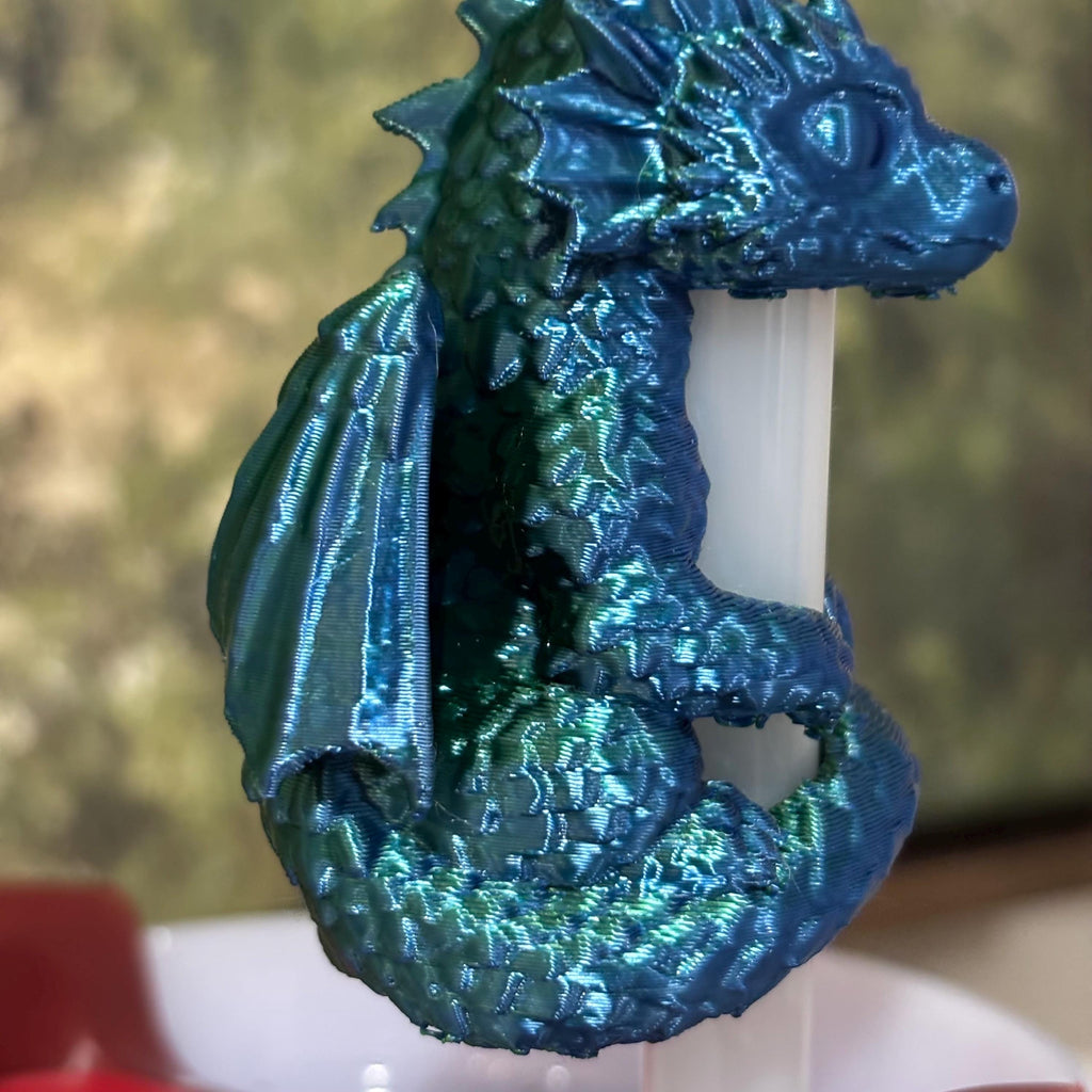 Dragon Stanley Straw Topper, 40oz Stanley Cup Accessory, Cute Dragon Straw Cover, Fantasy Tumbler Decoration, Gift for Dragon Lover