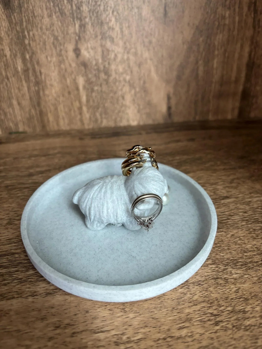 Highland Cow Ring Holder: Custom 3D Printed Jewelry Organizer