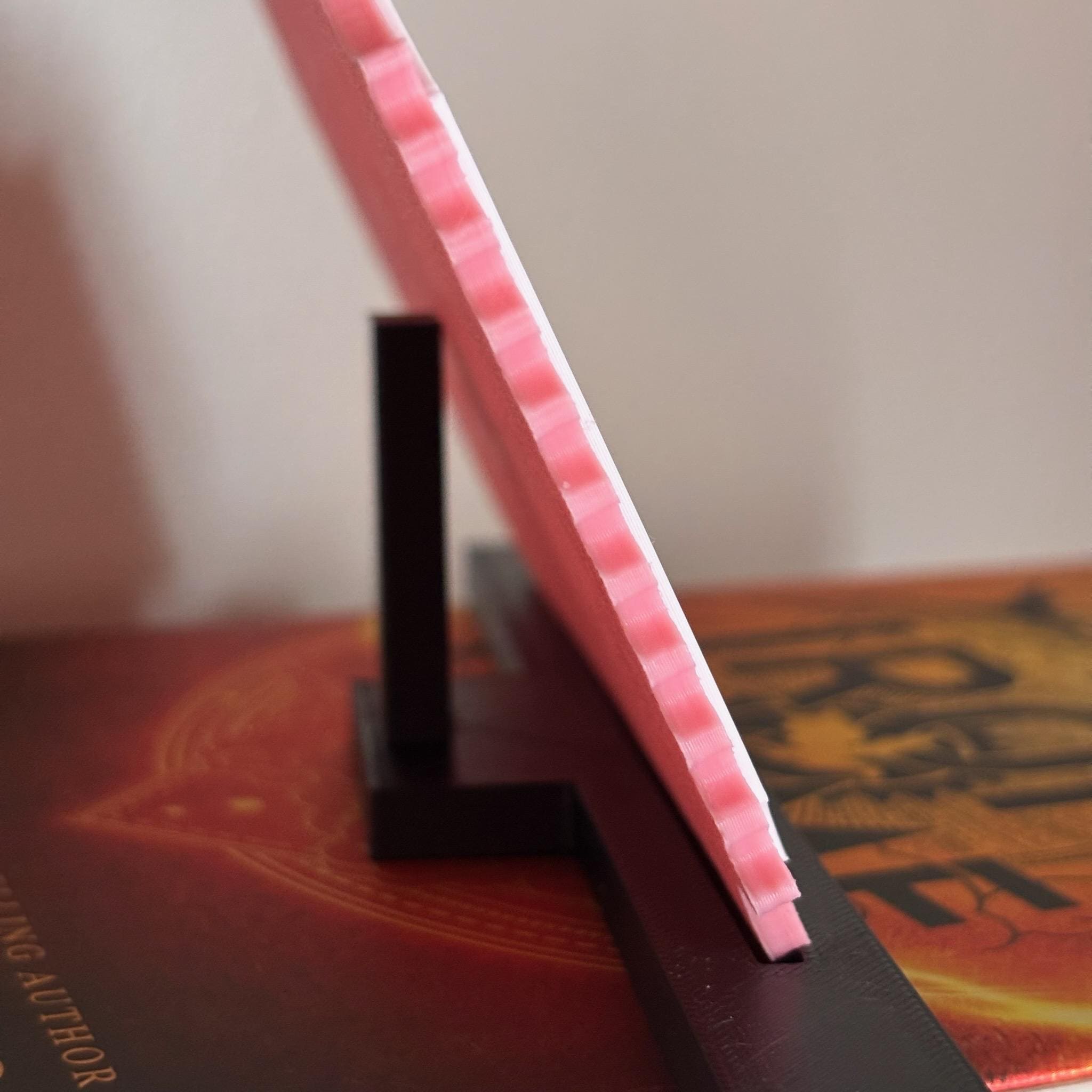 Midnight Readers Book Club Ticket Display | You Choose Colors! | Bookmark or Bookish Gift | 3D Printed Library Decor __etsy:8039667446