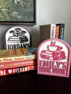 Personalized Book Nook Sign, Custom Bookshelf Sign for Library, Bookish Decor, Book Lover Gift, Readers Gift
