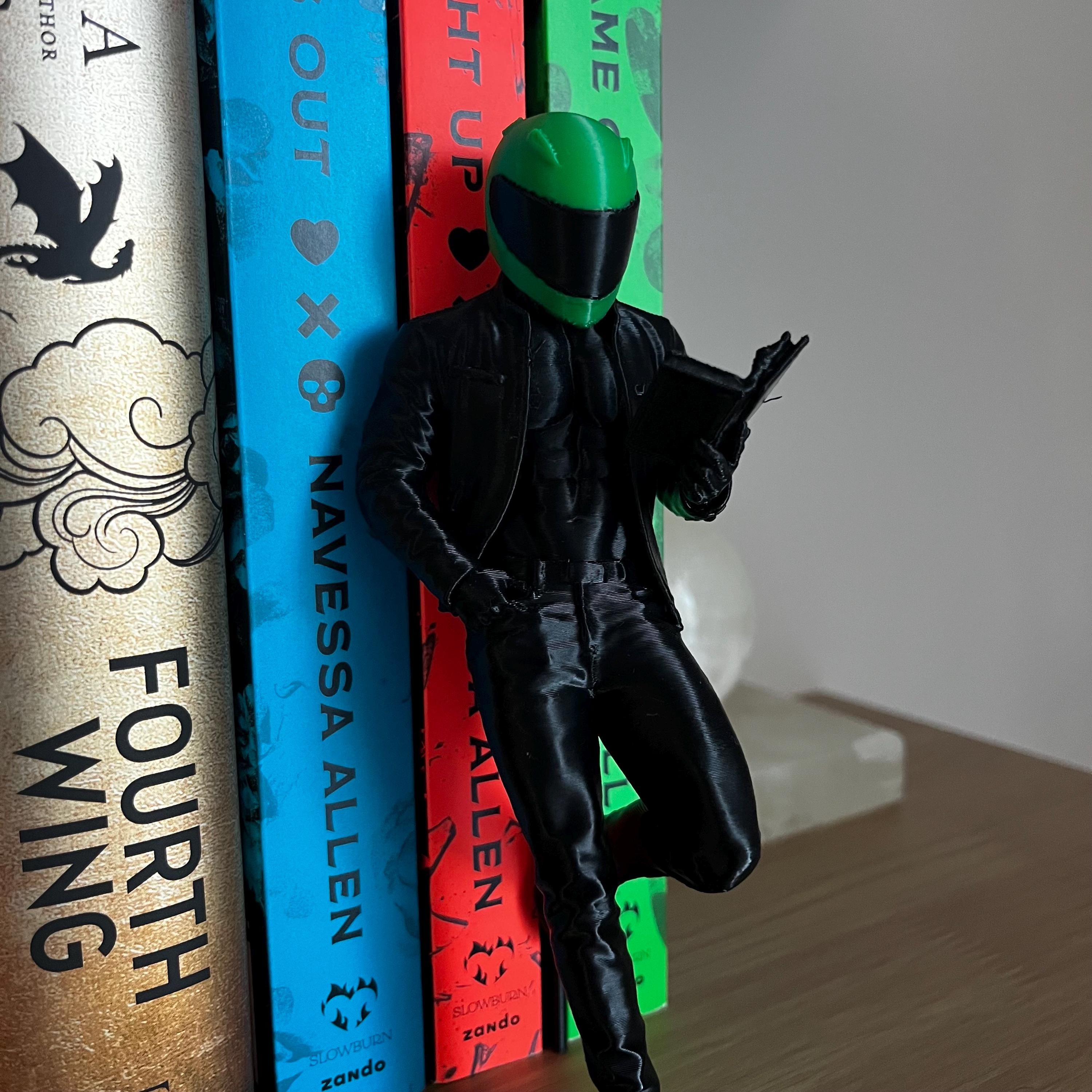Reading Biker Hottie, Lights Out Bookshelf Decor, Into the Darkness Lover Gift, Game On Dark Romance Decoration, Smut Gifts, Caught Up __etsy:8128110303