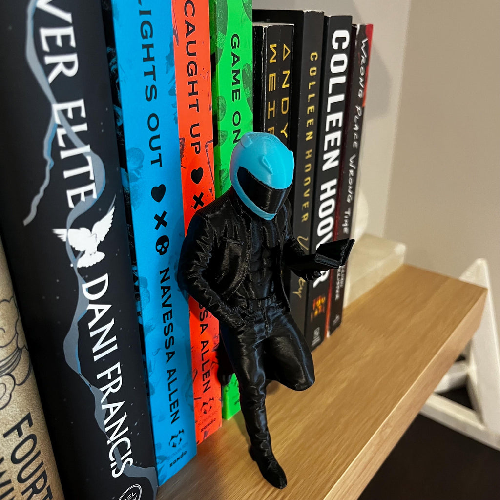 Reading Biker Hottie, Lights Out Bookshelf Decor, Into the Darkness Lover Gift, Game On Dark Romance Decoration, Smut Gifts, Caught Up __etsy:8080191612