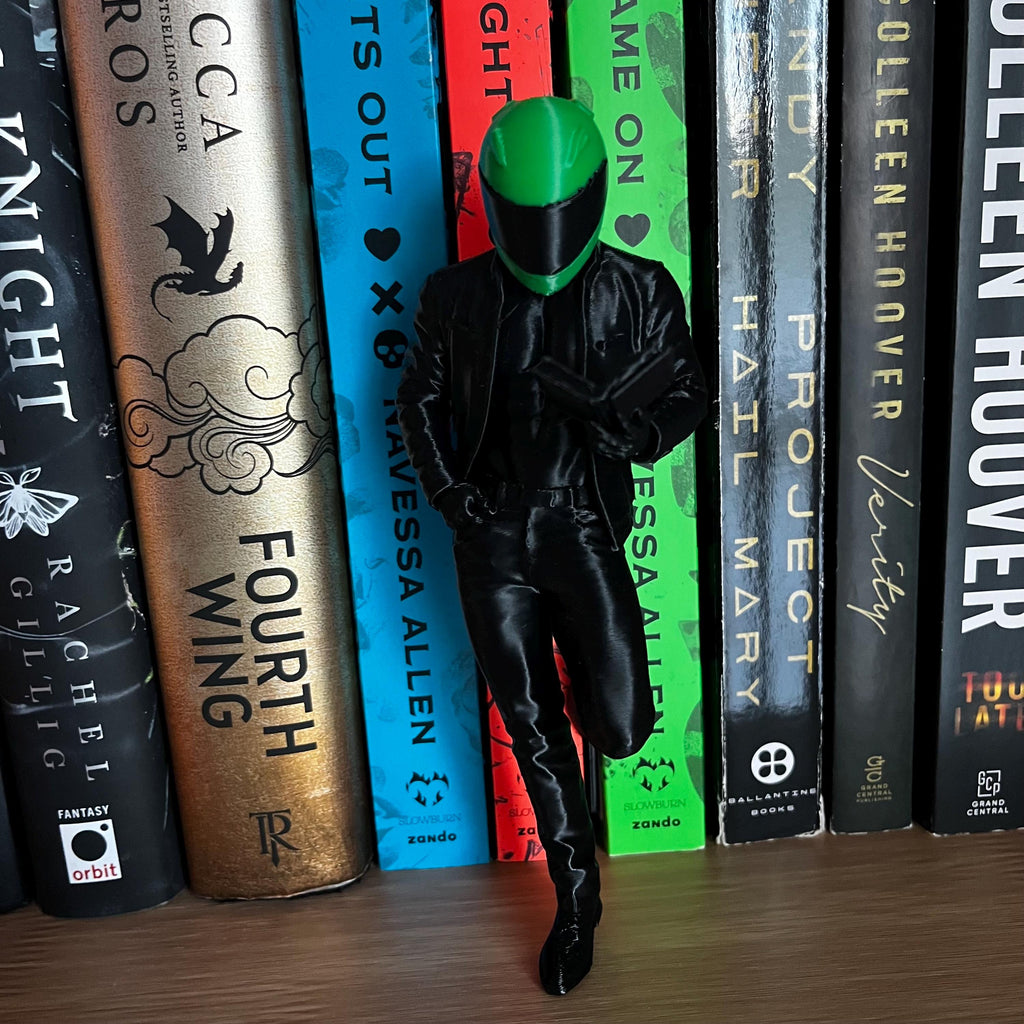 Reading Biker Hottie, Lights Out Bookshelf Decor, Into the Darkness Lover Gift, Game On Dark Romance Decoration, Smut Gifts, Caught Up __etsy:8080191614