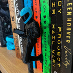Reading Biker Hottie, Lights Out Bookshelf Decor, Into the Darkness Lover Gift, Game On Dark Romance Decoration, Smut Gifts, Caught Up __etsy:8128110315