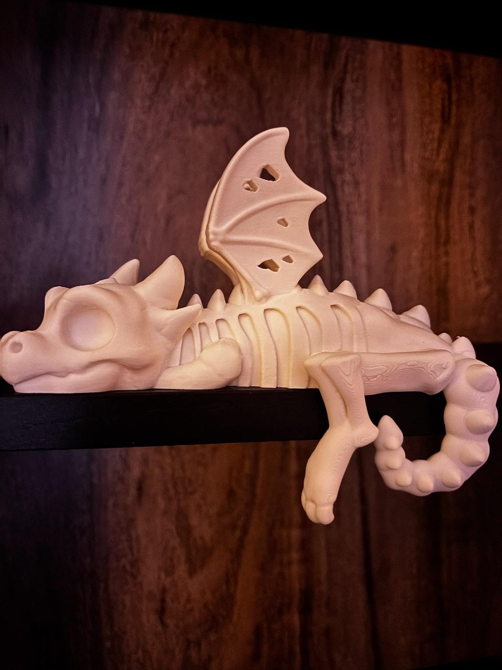 Skeleton Bookshelf Dragon: Limited Edition for Halloween, Fourth Wing Empyrean Series, Bookish Decor for Bookies, Booktok, Dead, Death