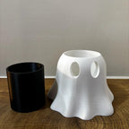 Spooky Cute Planter, Book Lover Gift, Unique Plant Pot Reading, Indoor Planter Pots, Halloween Gift for Her, Flower Vase, Housewarming __etsy:7296206083