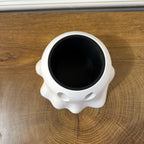 Spooky Cute Planter, Book Lover Gift, Unique Plant Pot Reading, Indoor Planter Pots, Halloween Gift for Her, Flower Vase, Housewarming __etsy:7296206055