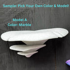 Whimsical Mushroom Floating Shelf | Shelves for Fantasy Room Wall Decor and Storage / Organization