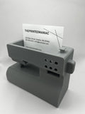 Vintage-Inspired Sewing Machine Business Card Holder – Unique Desk Organizer for Crafters __etsy:6674895123
