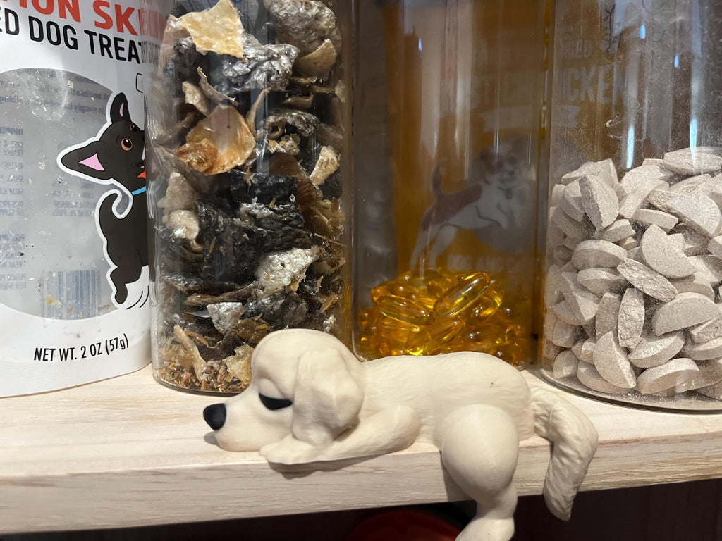 Custom Flexi Labrador or Golden Retriever Dog Figurine: Personalized Color Combinations Available __etsy:6846545702