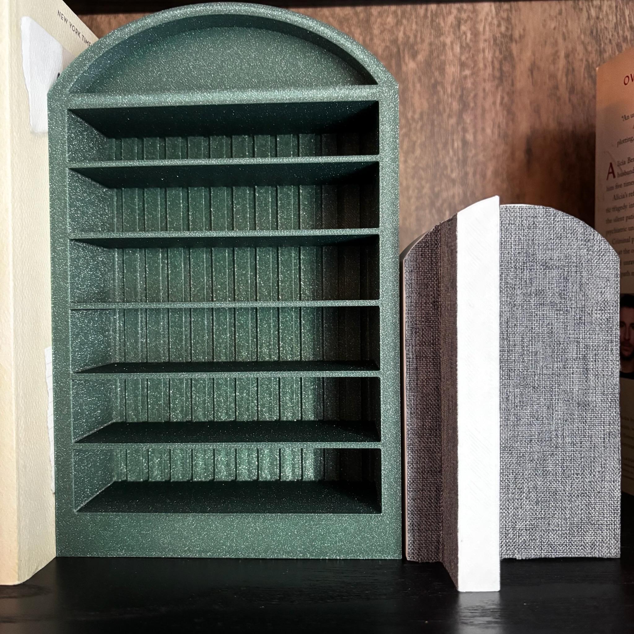 Bookshelf Bookends & Alignment Tool: Aligner and Pusher with Dust Remover, Customizable Colors, Book Swag, Library, Bookish Gift, Reading __etsy:6977485272