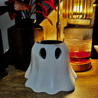 Spooky Cute Planter, Book Lover Gift, Unique Plant Pot Reading, Indoor Planter Pots, Halloween Gift for Her, Flower Vase, Housewarming __etsy:7248248374