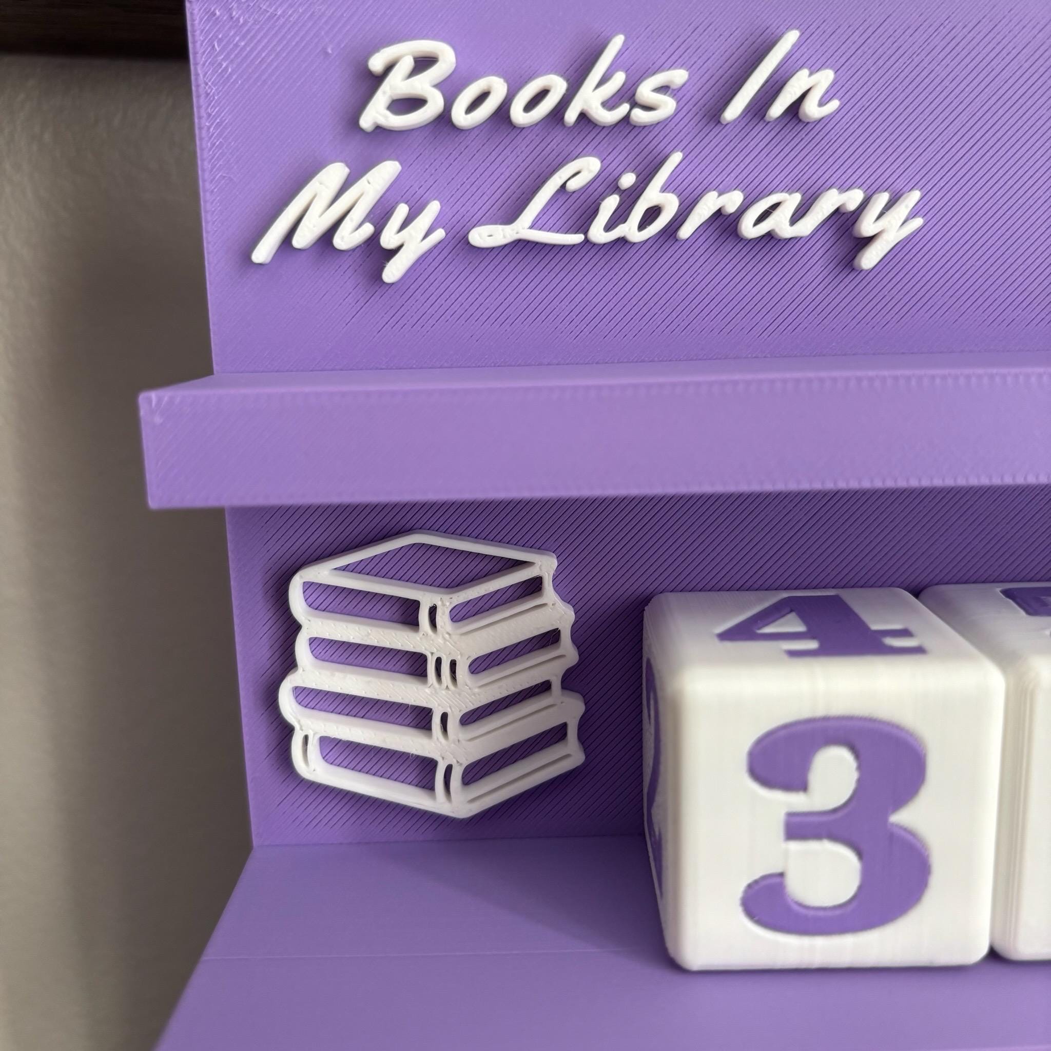 The Ultimate Library Tracker: Count Physical, E-reads, and Audiobooks - Bookworm Decor with Dice - Track your Progress, for Book Lovers __etsy:7688975320