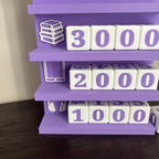 The Ultimate Library Tracker: Count Physical, E-reads, and Audiobooks - Bookworm Decor with Dice - Track your Progress, for Book Lovers __etsy:7736920195