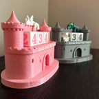 Books Read Castle Counter 0-999 Books: Bookworm Decor w/ Dice - Track Reading Progress with this Decorative Piece for Book Lovers __etsy:7798065806