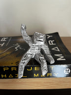 Project Hail Mary Grace and Rocky Sculpture