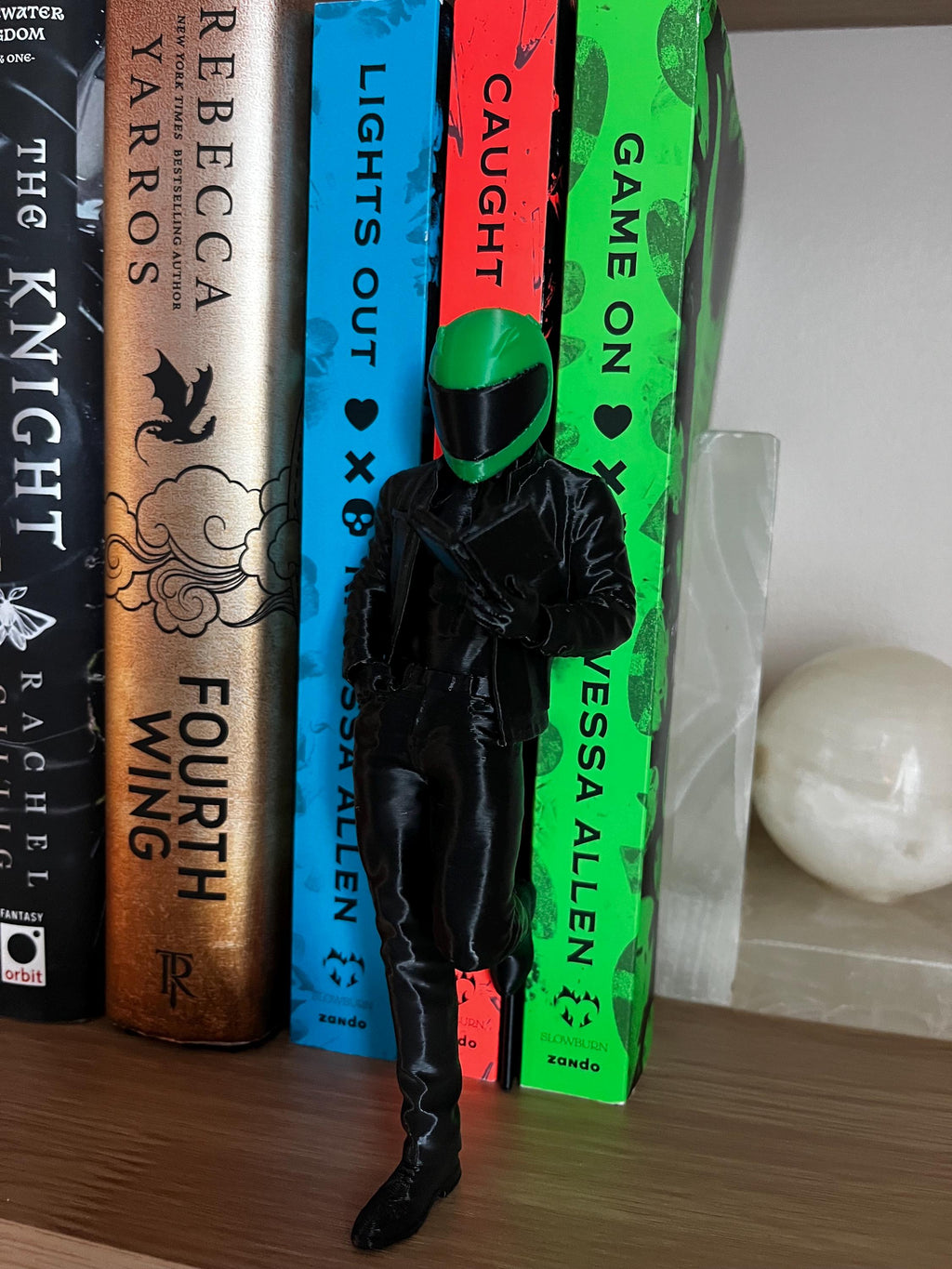 Reading Biker Hottie, Lights Out Bookshelf Decor, Into the Darkness Lover Gift, Game On Dark Romance Decoration, Smut Gifts, Caught Up __etsy:8128110311