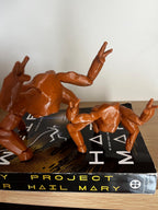 Project Hail Mary Grace and Rocky Sculpture