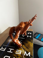 Project Hail Mary Grace and Rocky Sculpture