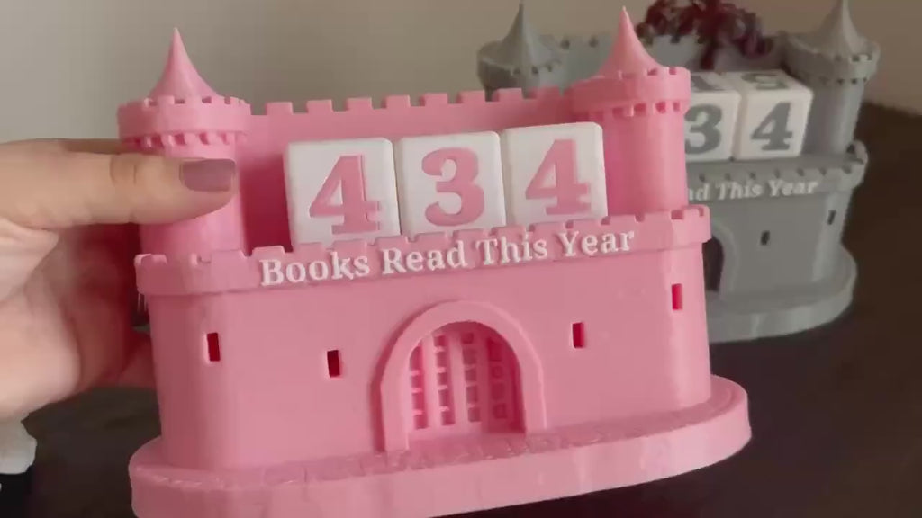 Castle Books Read Counter | Track 0-999 Books
