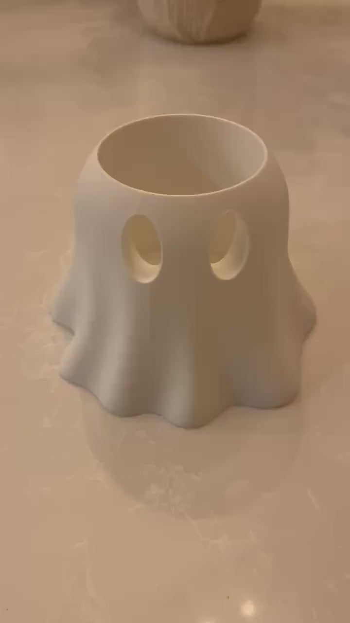 Spooky Cute Ghost Planter Pot