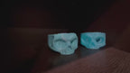 Lights Out Skull Bookshelf Decor – Spooky Book Nook Accent for Readers