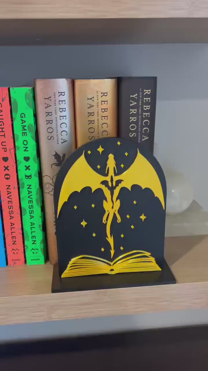 Dragon Flying From Book, You Choose Colors!